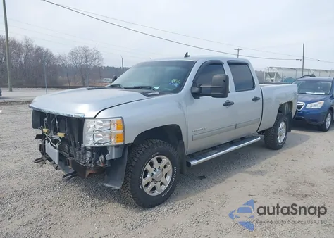 2013 Chevrolet Silverado 2500Hd Lt из США, поврежденный, VIN 1GC1KXE87DF225282